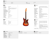 Fender Anniv. AM Pro II Strat RW CM Fender Anniv. AM Pro II Strat RW CM